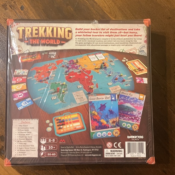 BRAND NEW Trekking the World board game - Picture 2 of 3